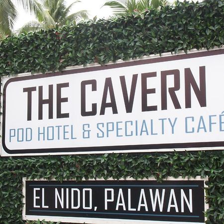 The Cavern Pod Hotel & Specialty Cafe El Nido Luaran gambar