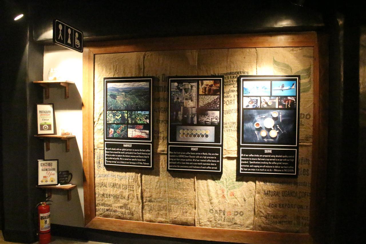 The Cavern Pod Hotel & Specialty Cafe El Nido Luaran gambar