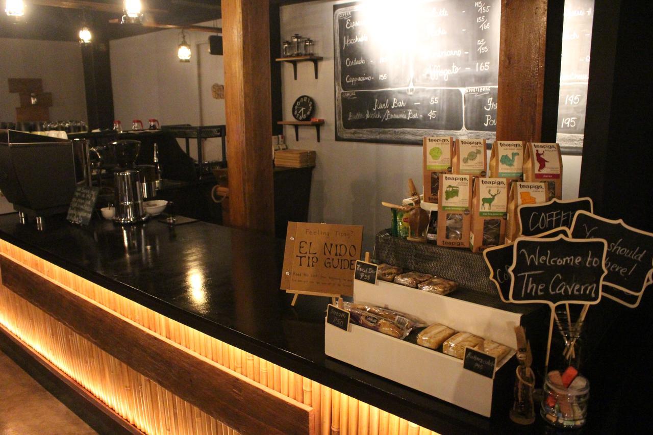 The Cavern Pod Hotel & Specialty Cafe El Nido Luaran gambar